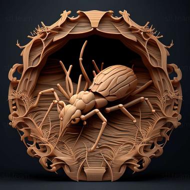 3D модель Pheidole anima (STL)